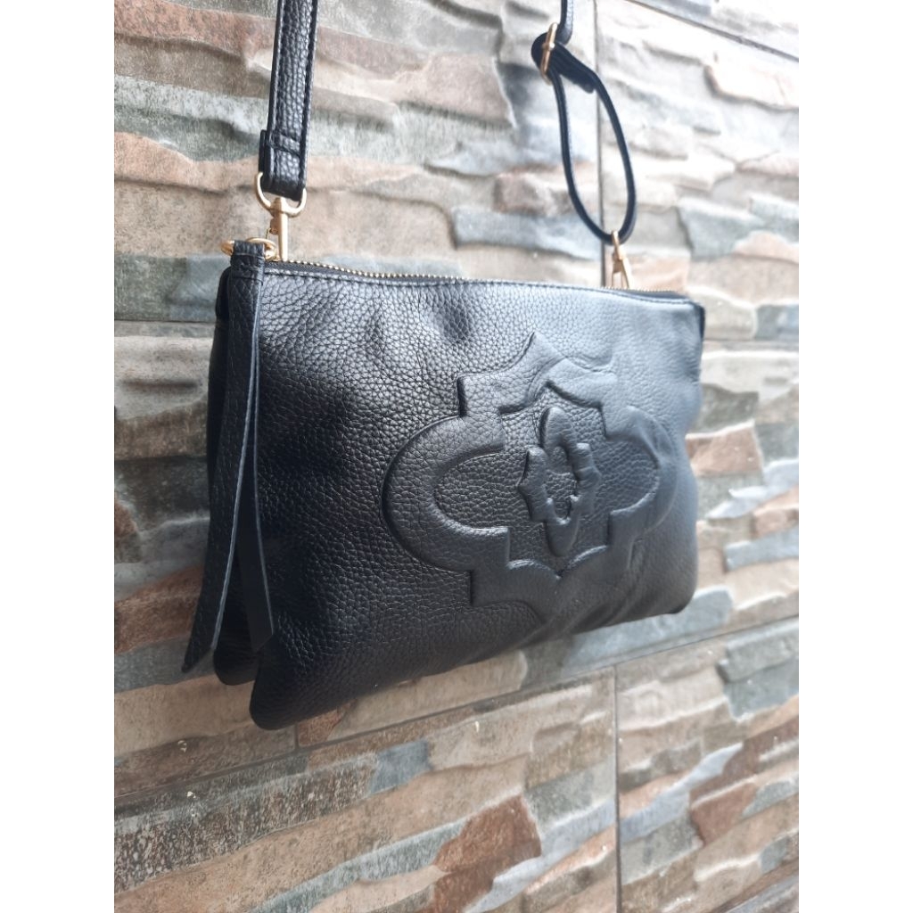 Sling Hitam Kulas ORYANY - TAS PRELOVED BRANDED ORIGINAL