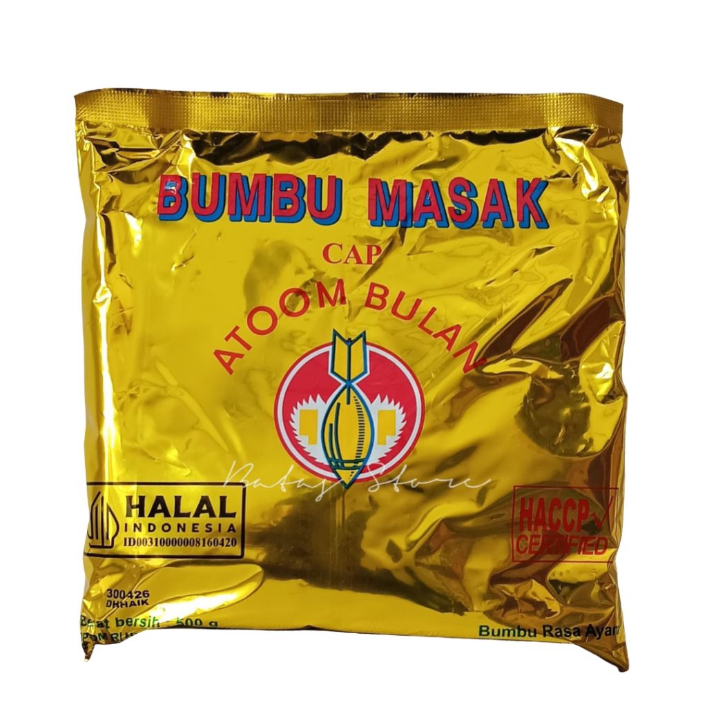 

Bumbu Masak Cap Atoom Bulan Kemasan 500g