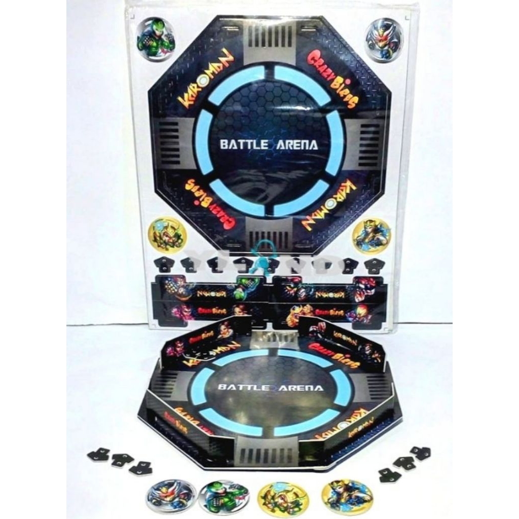 ARENA KAROMAN DAN CRAZYBIRD ARENA BERMAIN KARTU FUZZLE KAROMAN