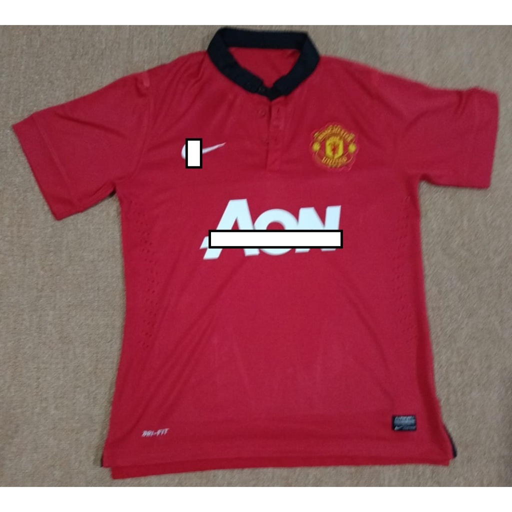 JERSEY RETRO MANCHESTER UNITED 2013/2014 BAJU BOLA RETRO MANCHESTER UNITED 2013/2014 2010 2011 2012 