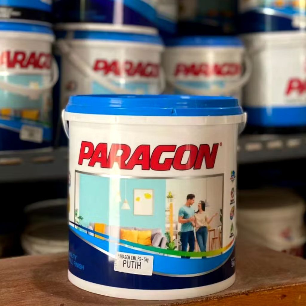 [TERLARIS] Cat Tembok Paragon Kemasan 5 KG / READY SEMUA WARNA