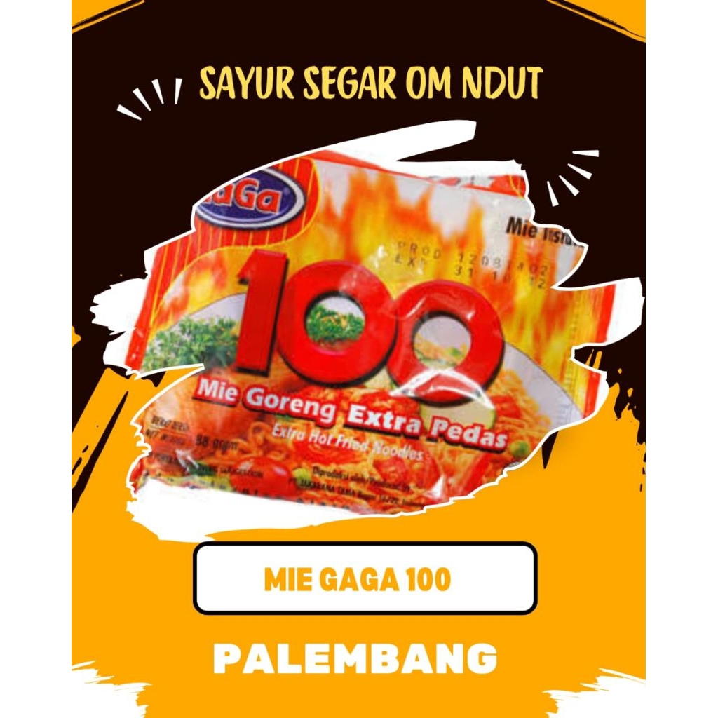 

MIE GAGA 100 / MIE CEPEK - INSTAN PALEMBANG