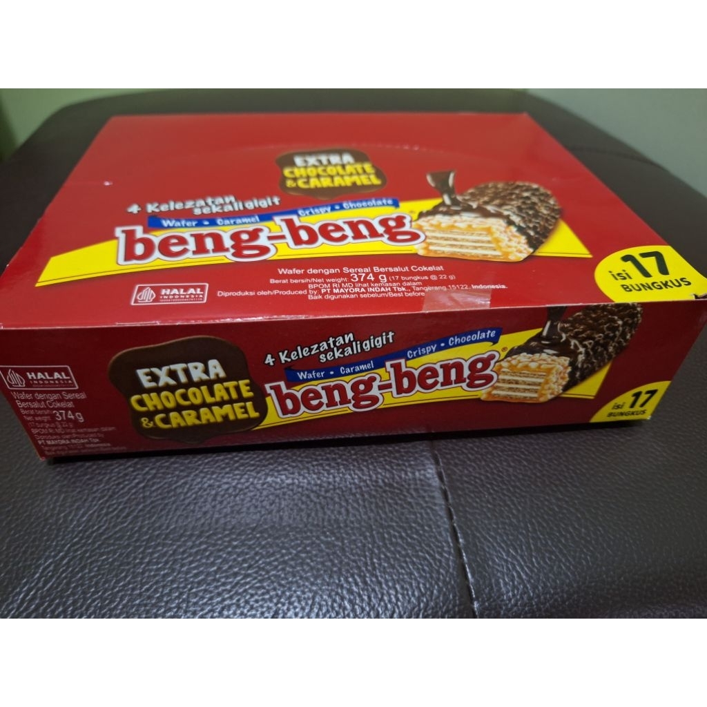 

beng beng coklat 374gram 1pack isi 17pcs