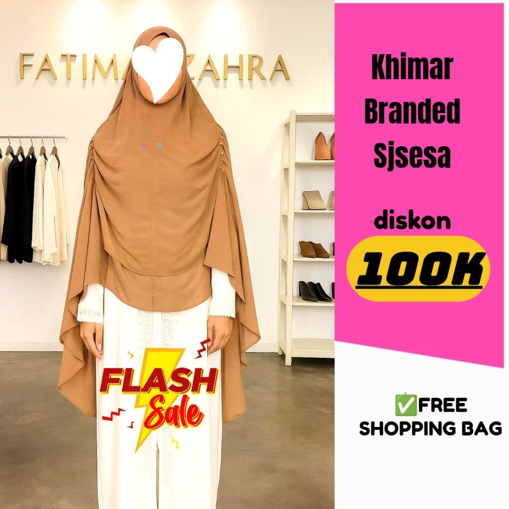SALE Khimar ARTIS LIMITED EDITION ORIGINAL SJSESA Ala Sisesa by Sjsesa