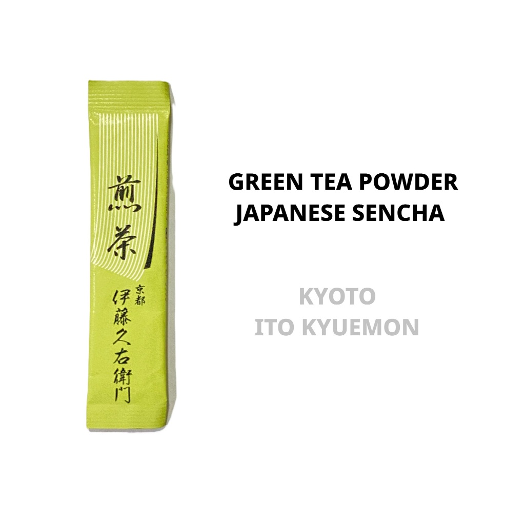

Ito Kyuemon Kyoto Sencha Instant Japanese Matcha Green Tea Powder Stick