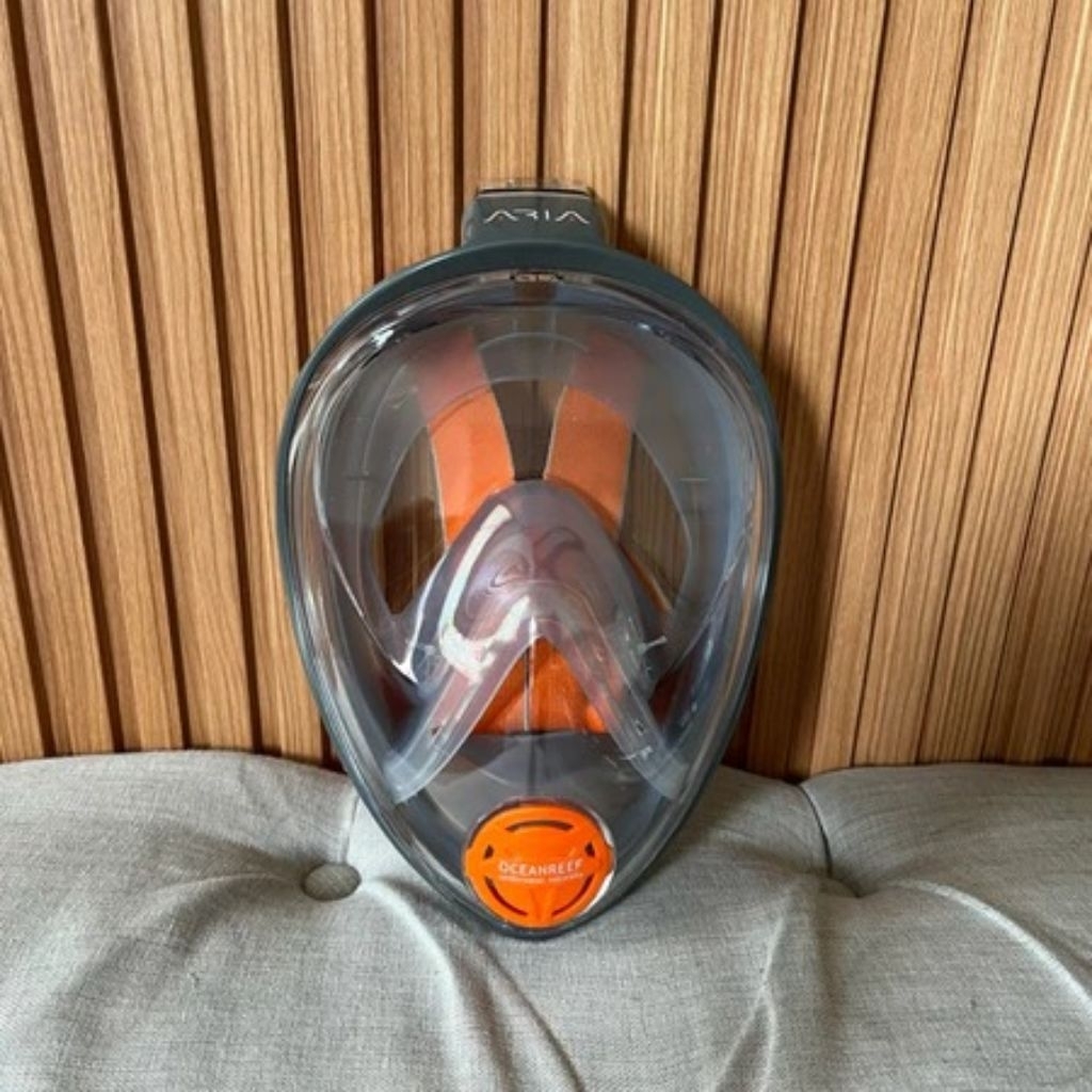 PROMO CUCI GUDANG: ARIA Ocean Reef Full-face Snorkeling Mask - Masker Selam Renang Snorkel Dewasa SI