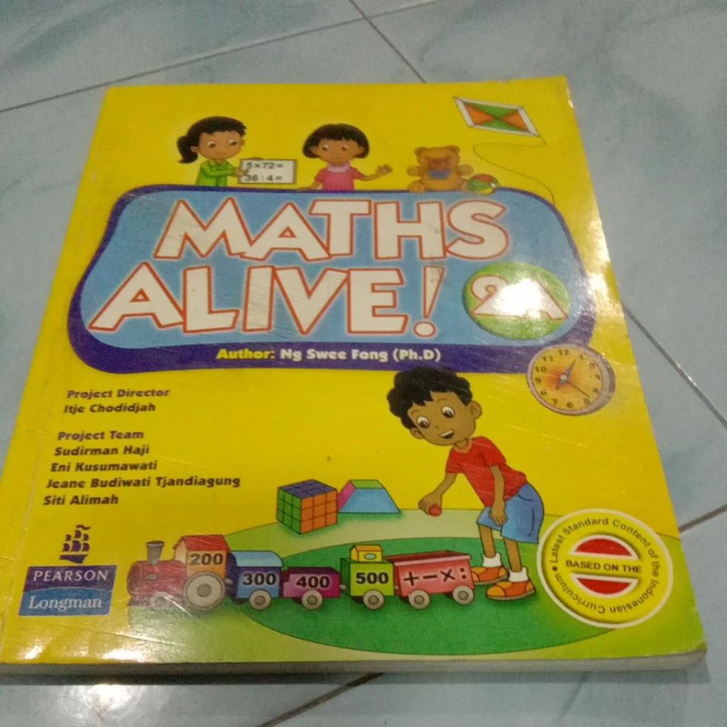 BUKU MATHS ALIVE 2A PEARSON LONGMAN