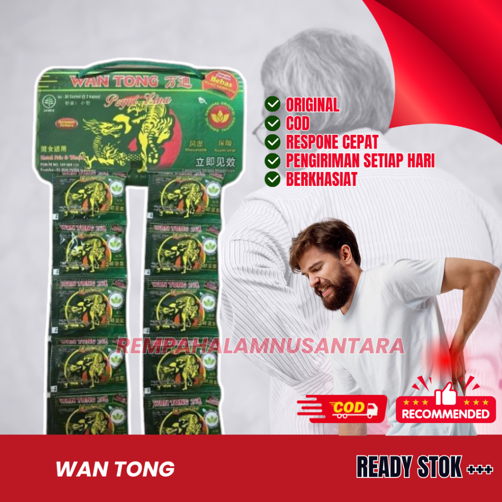 

Wantong Kapsul Original Renceng 20 Sachet