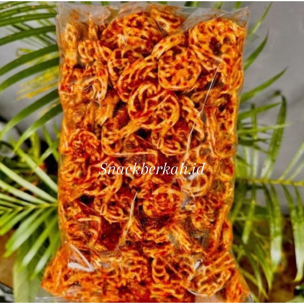 

Seblak kering kerupuk pedo/kerupuk mawar/kerupuk rafael, Pedas daun jeruk. Snack pedas, cemilan food instan,kerupuk cemilan.