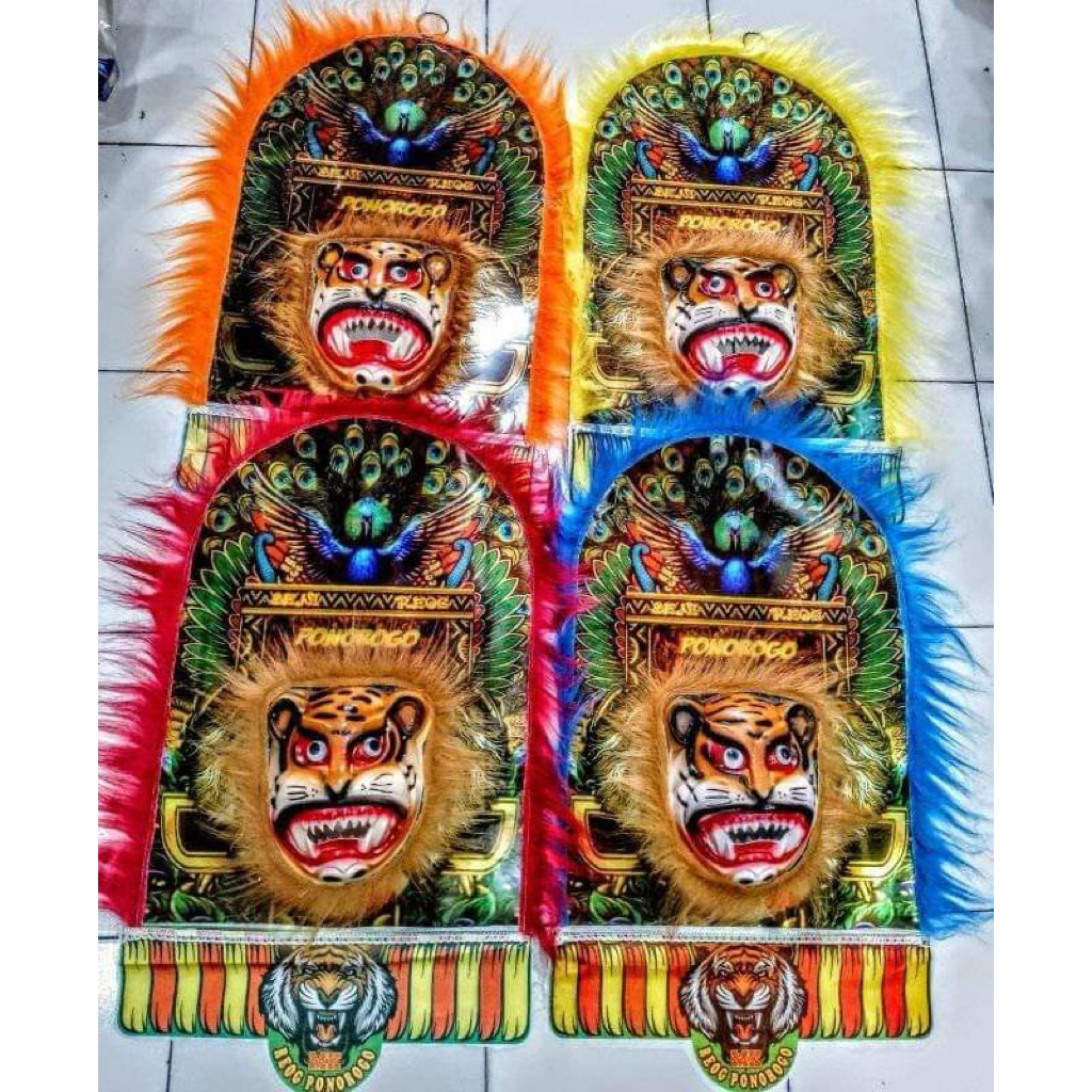TOPENG REOG PONOROGO / MAINAN TOPENG REOG ANAK / MAINAN TOPENG REOG PONOROGO / TOPENG MACAN HARIMAU 