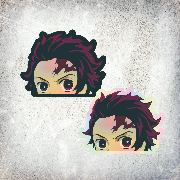 

STICKER HOLOGRAM ANIME KAMADO TANJIRO DEMON SLAYER/KIMETSU NO YAIBA