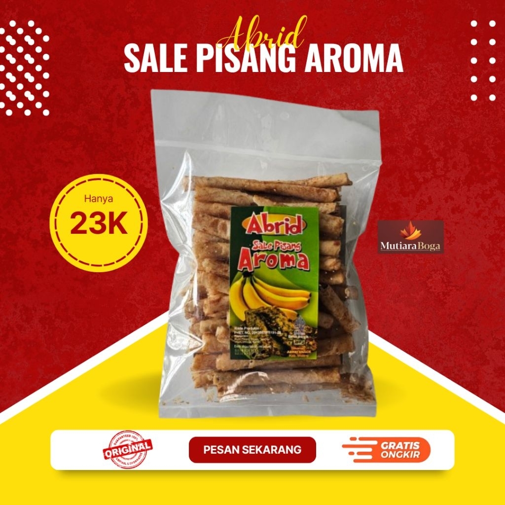 

Sale Pisang Aroma 200 gram cap Abrid