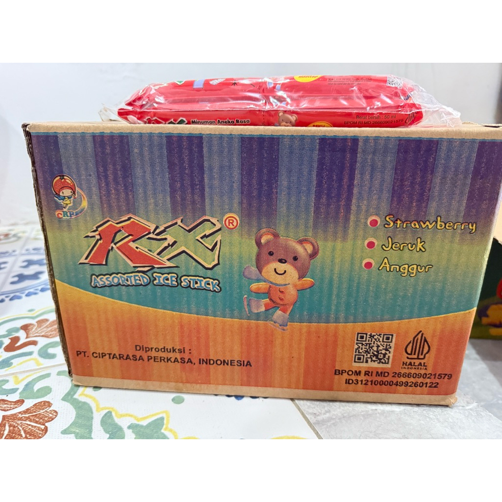 

Minuman Rasa Sirup Rx King 15pcs murah dan menyegarkan untuk dijual lagi/hampers ulang tahun