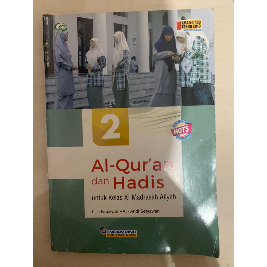 PRELOVED BUKU AL-QUR’AN HADIS KELAS 11 TIGA SERANGKAI