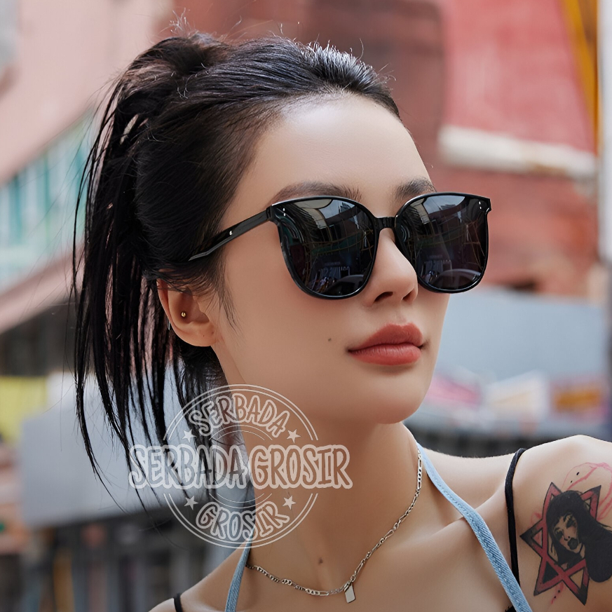Kacamata Premium Fashion GM Myma TRENDY Sunglasses Anti UV-400 SBG-0012 + Hard Case & Box Esklusive