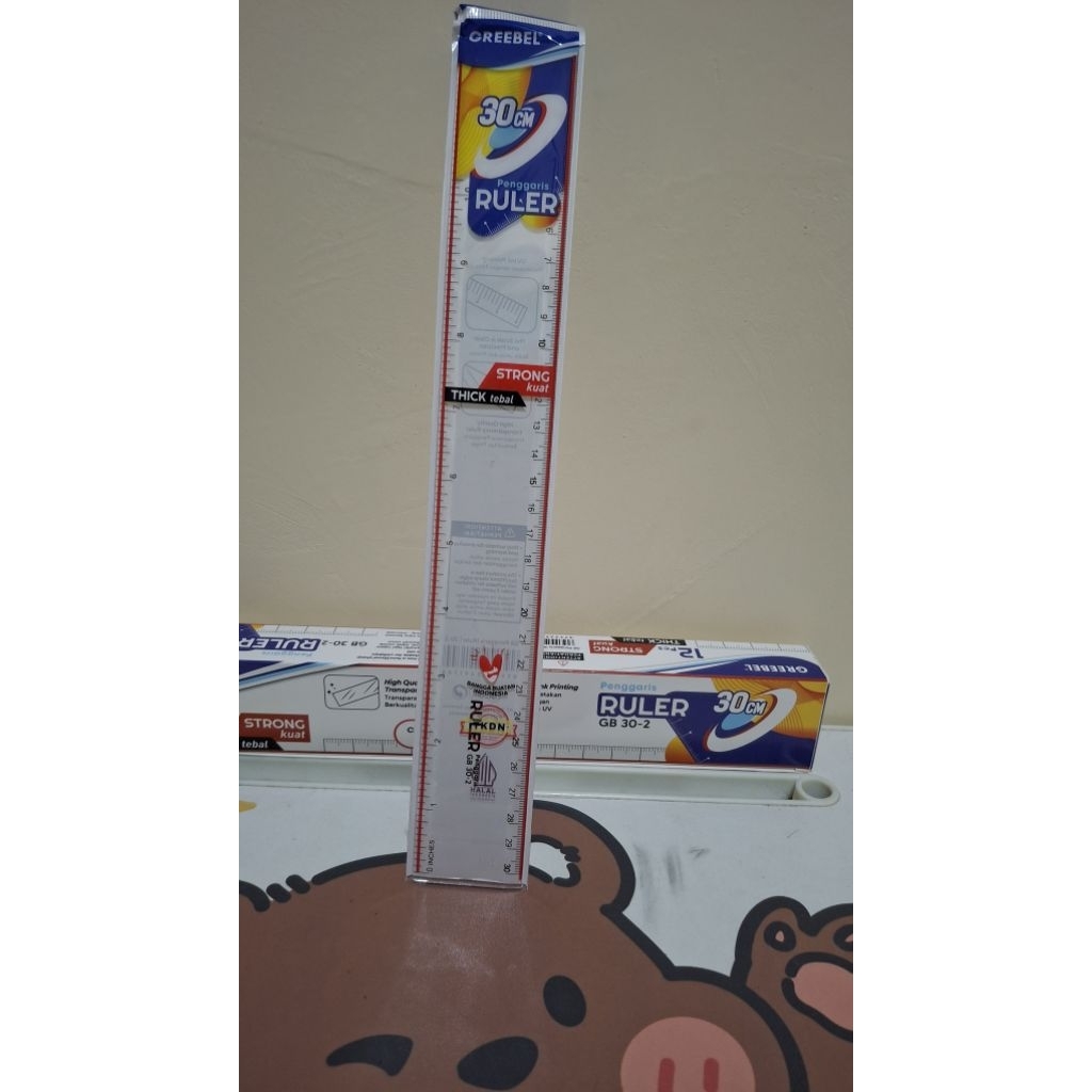 

Greebel penggaris ruler 30 - 2 per pcs