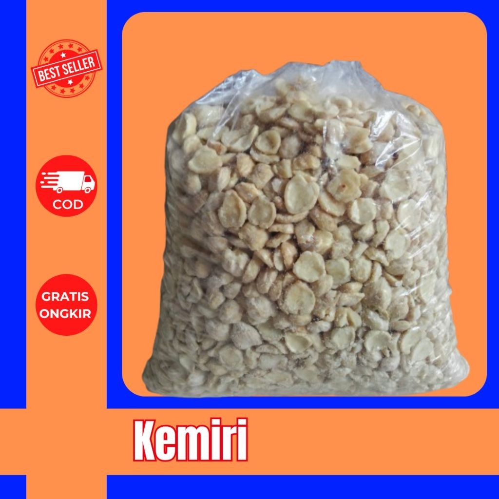 

Kemiri Pecah Berkualitas Super Segar Fresh 250g-1kg, Langsung dari Petani