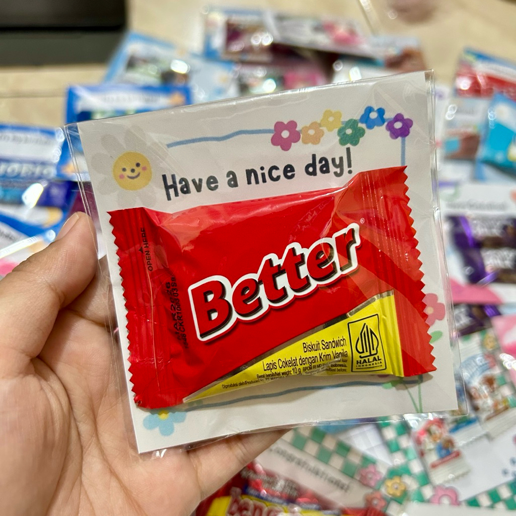 

[BETTER] MINI GIFT SNACK / FREEBIES / HADIAH MINI / BINGKISAN SNACK / MINIGIFT OLSHOP / HADIAH LOMBA / GRADUATION / SEMPRO / SNACK MINI