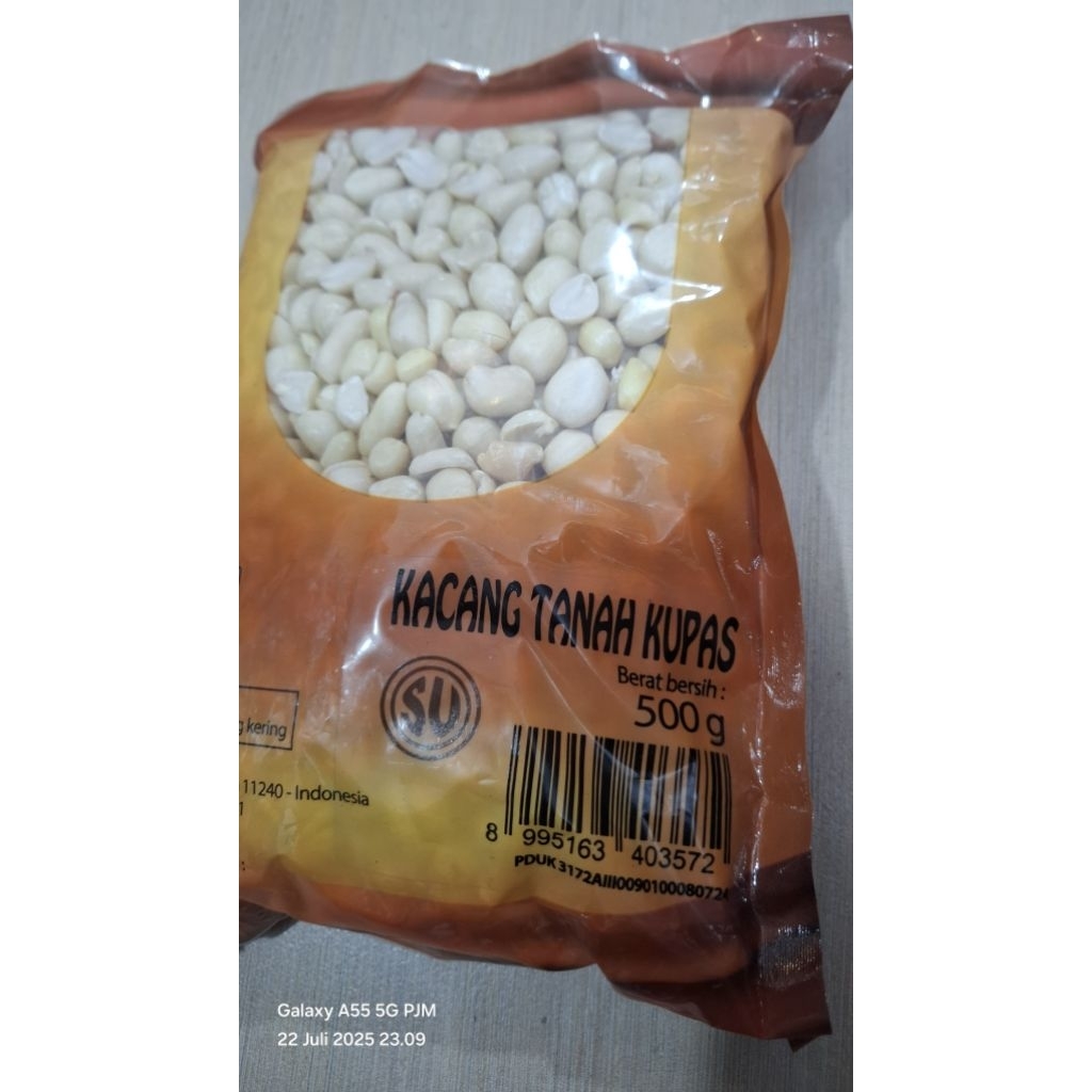 

kacang tanah kupas 500gr