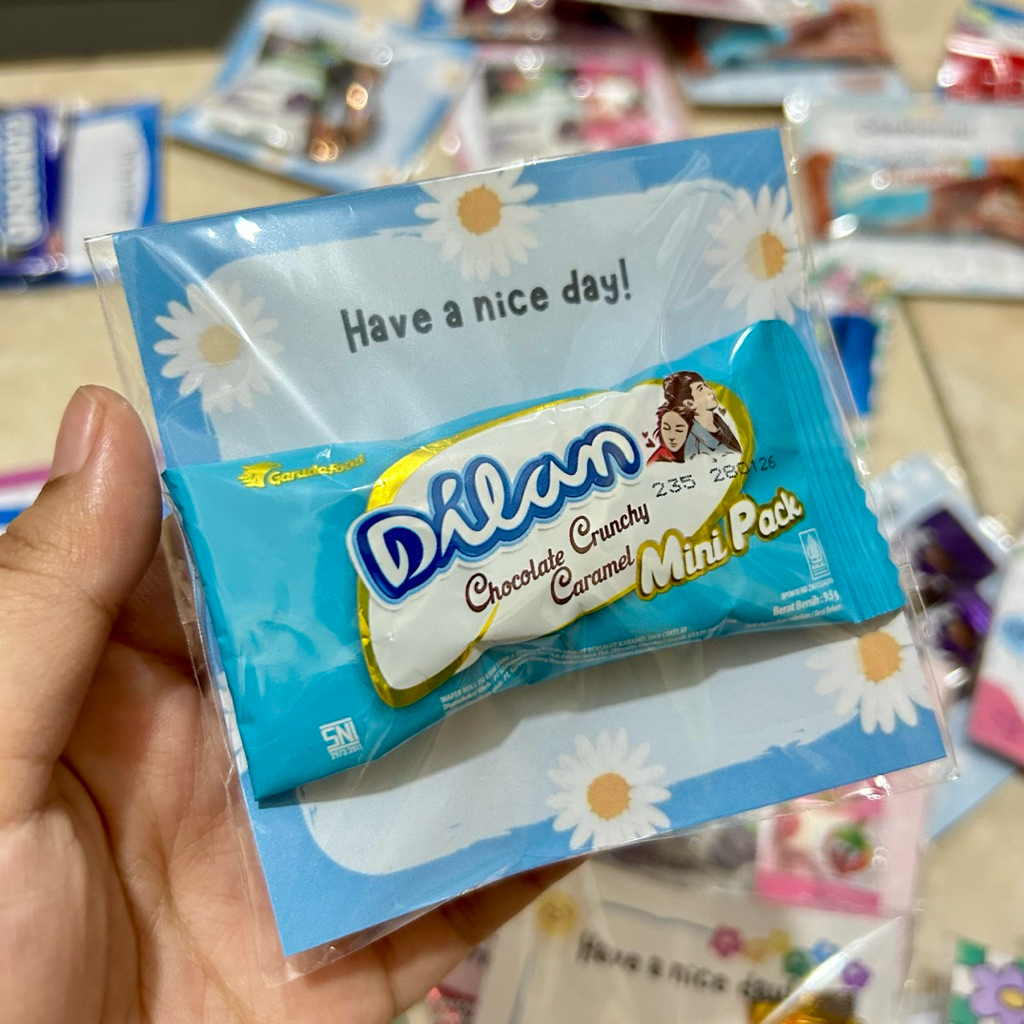 

(DILAN) MINI GIFT SNACK / SOUVENIR /FREEBIES / HADIAH MINI / BINGKISAN SNACK / MINIGIFT / HADIAH LOMBA / GRADUATION / SEMPRO