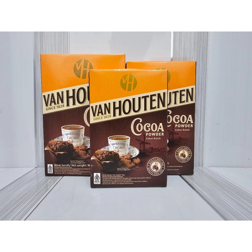 

Coklat batang Van Houten Cocoa Powder 165g 80g 40g