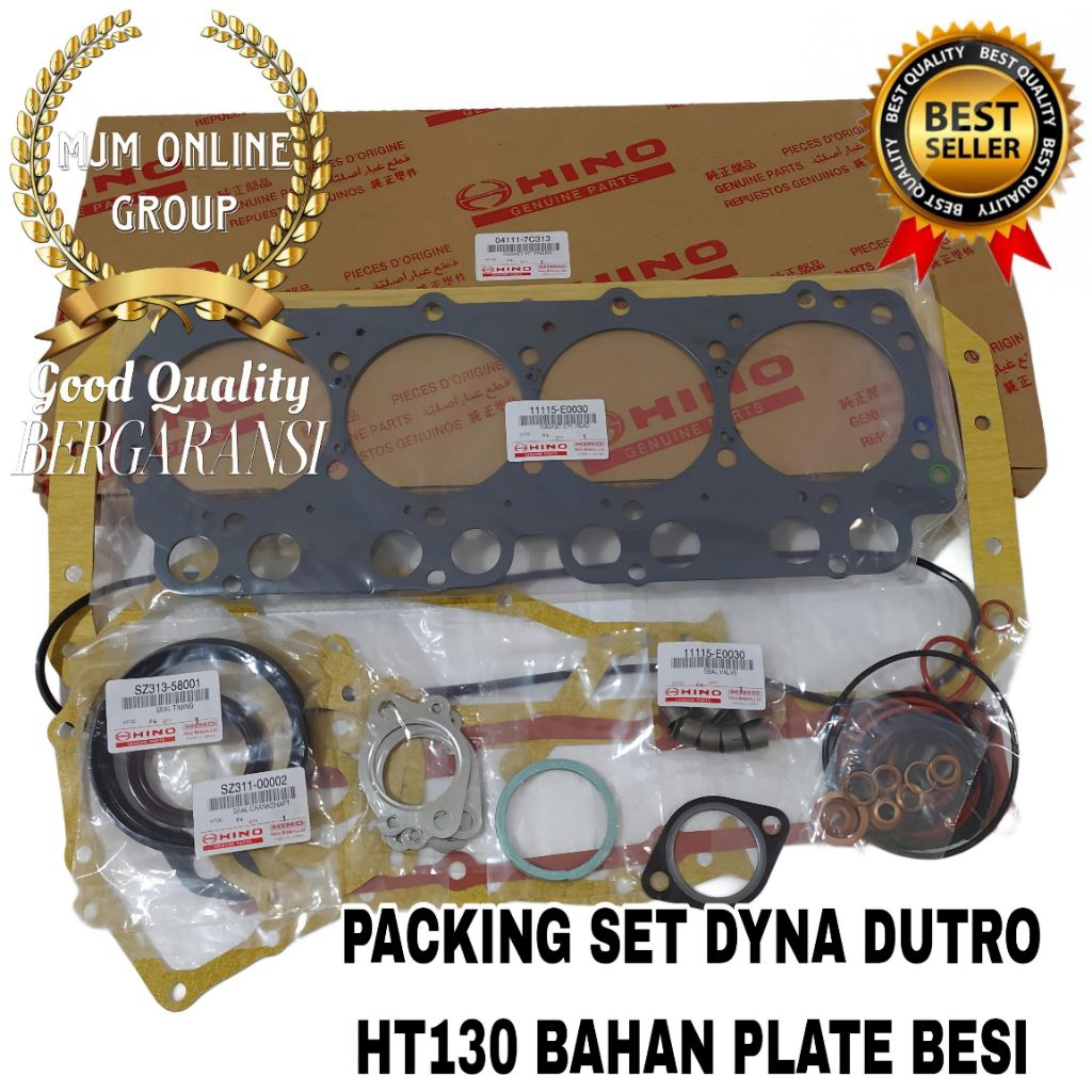 Packing Set Silinder Gasket Head Dyna Dutro Ht130 130ht Plate Besi 04111-7C313