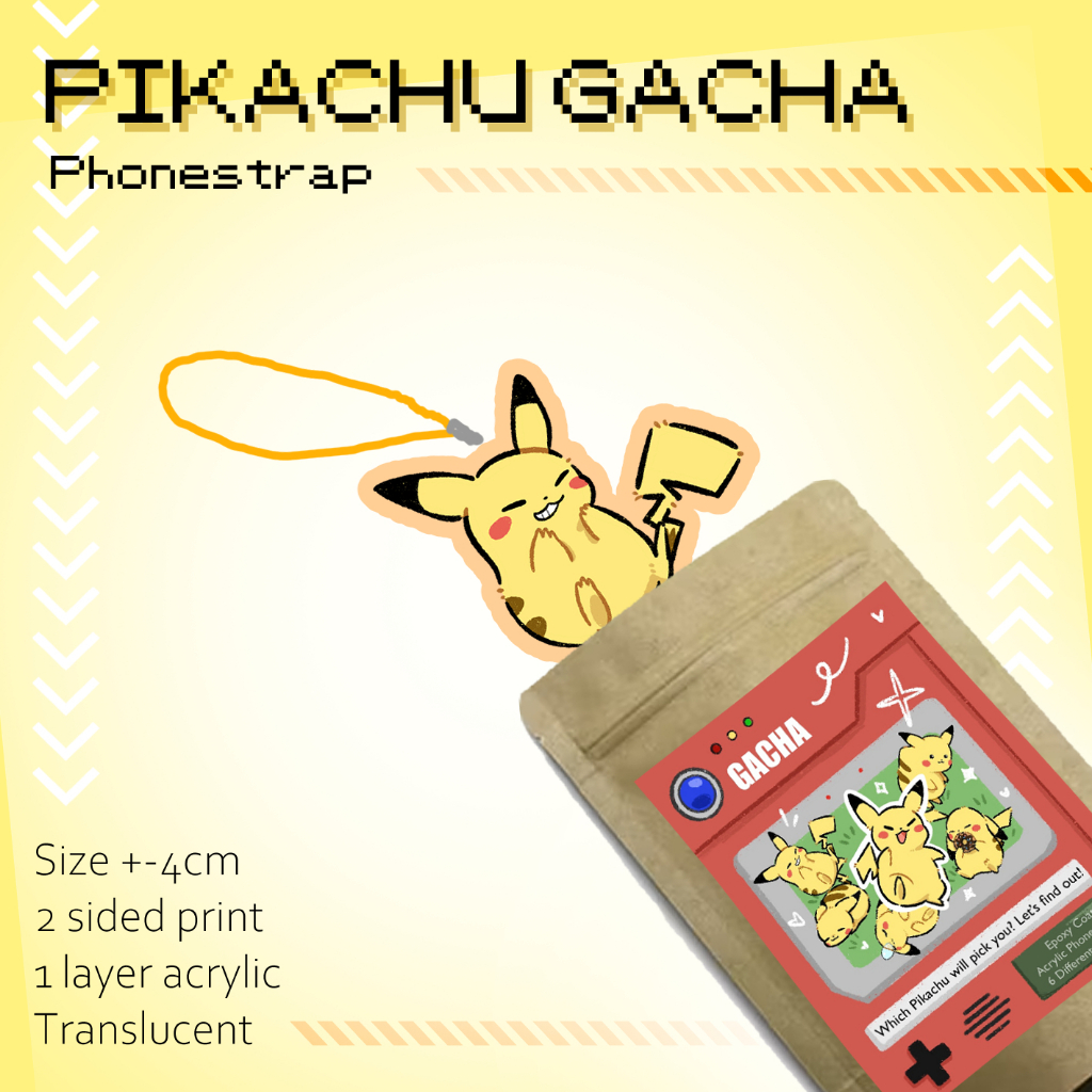 Pokemon Pikachu Gacha