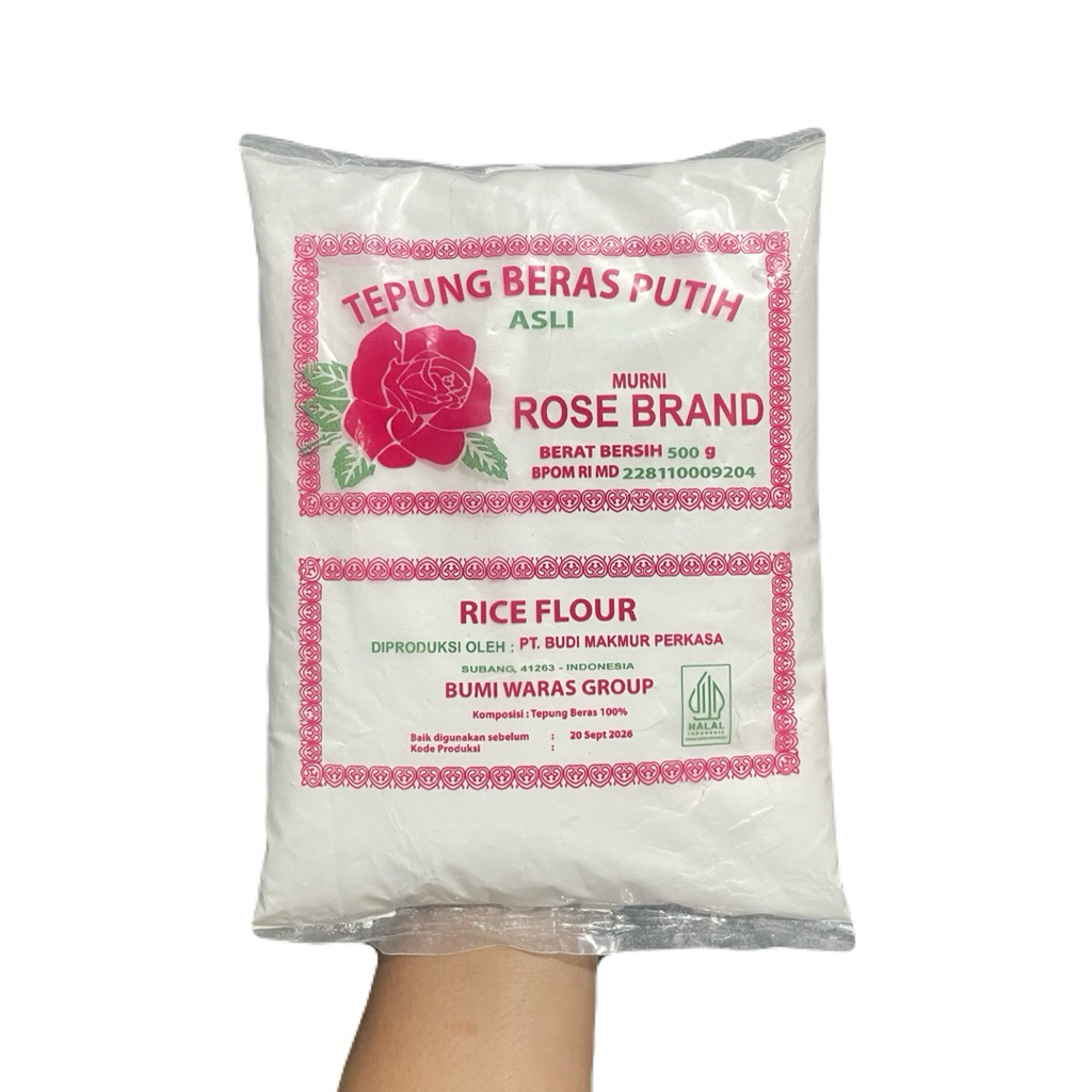 

tepung beras putih rose brand 500g