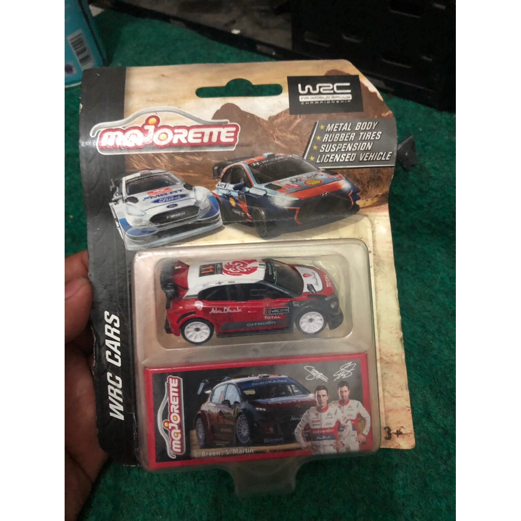 diecast majorette wrc rally citroen
