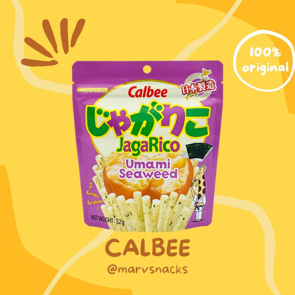 

CALBEE Jagarico Potato Chips Umami Seaweed