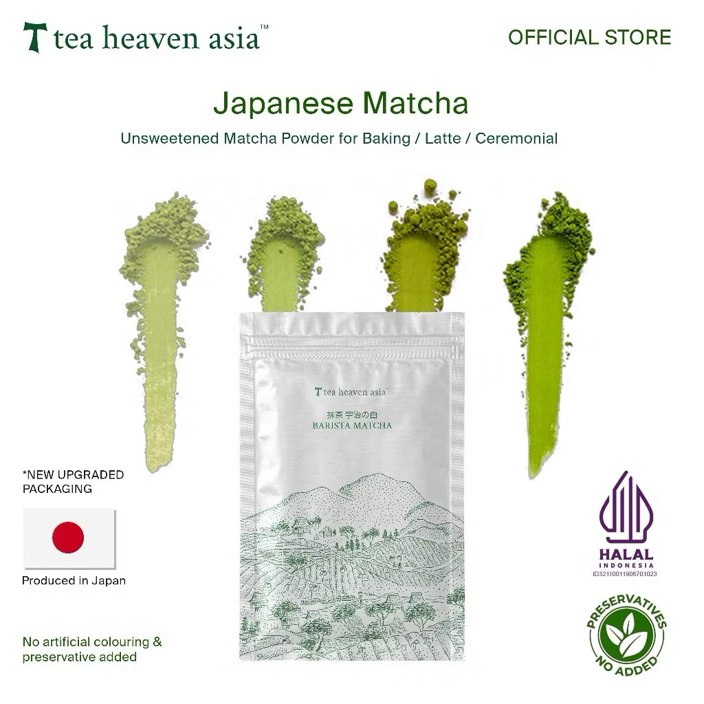 

Tea Heaven Pure Japanese Matcha Powder 100gr