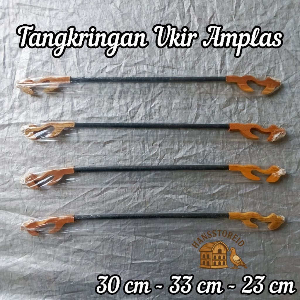 TANGKRINGAN UKIR AMPLAS 30 CM 33 CM 23 CM UNTUK SOGON PLECI KOLIBRI PRENJAK PARKIT SANGKAR LOVE BIRD