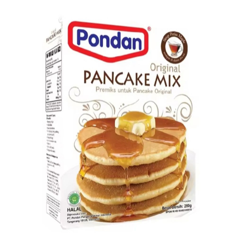 

Pondan Pancake Mix Original 250g Tepung Pancake Instant Original