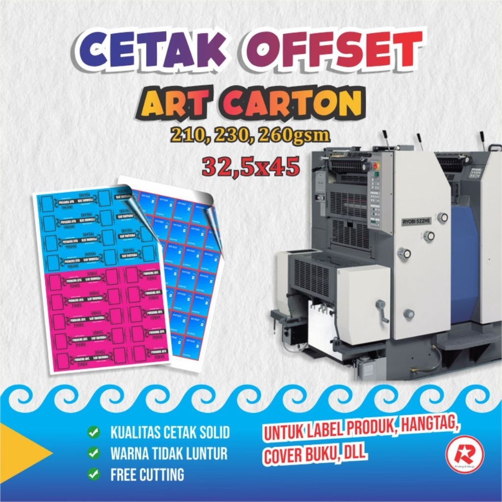 

CETAK ART CARTON OFFSET 210,230,260