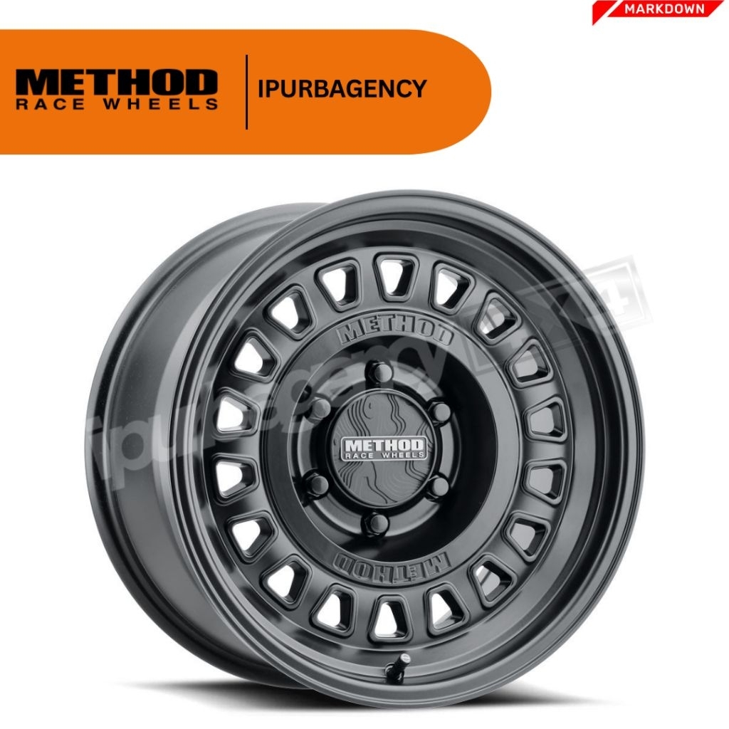 Method Race Wheels 320 (R17x8.5/PCD6x139.7/ET0) Matte Black MR32078560500 (4-pcs)