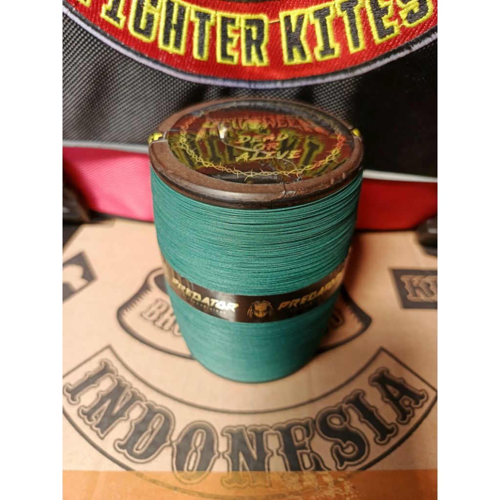 Gelasan Matot Predator Kang Chuaw Helloween Dead or Alive Full Silicone Size 0.22 Klos 6000 Yard [Pe