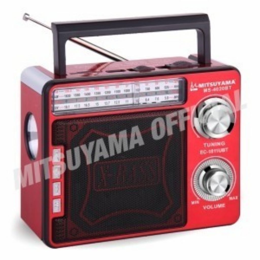 PALING LARISSSSSSSS Radio Mitsuyama Classic Portabel Radio 4020 Classic Portabel FM radio Digital Mi