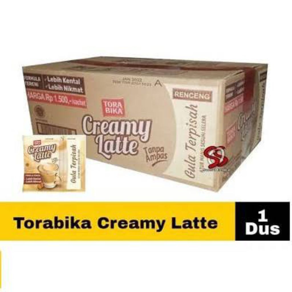 

Torabika creamy latte (1 dus)