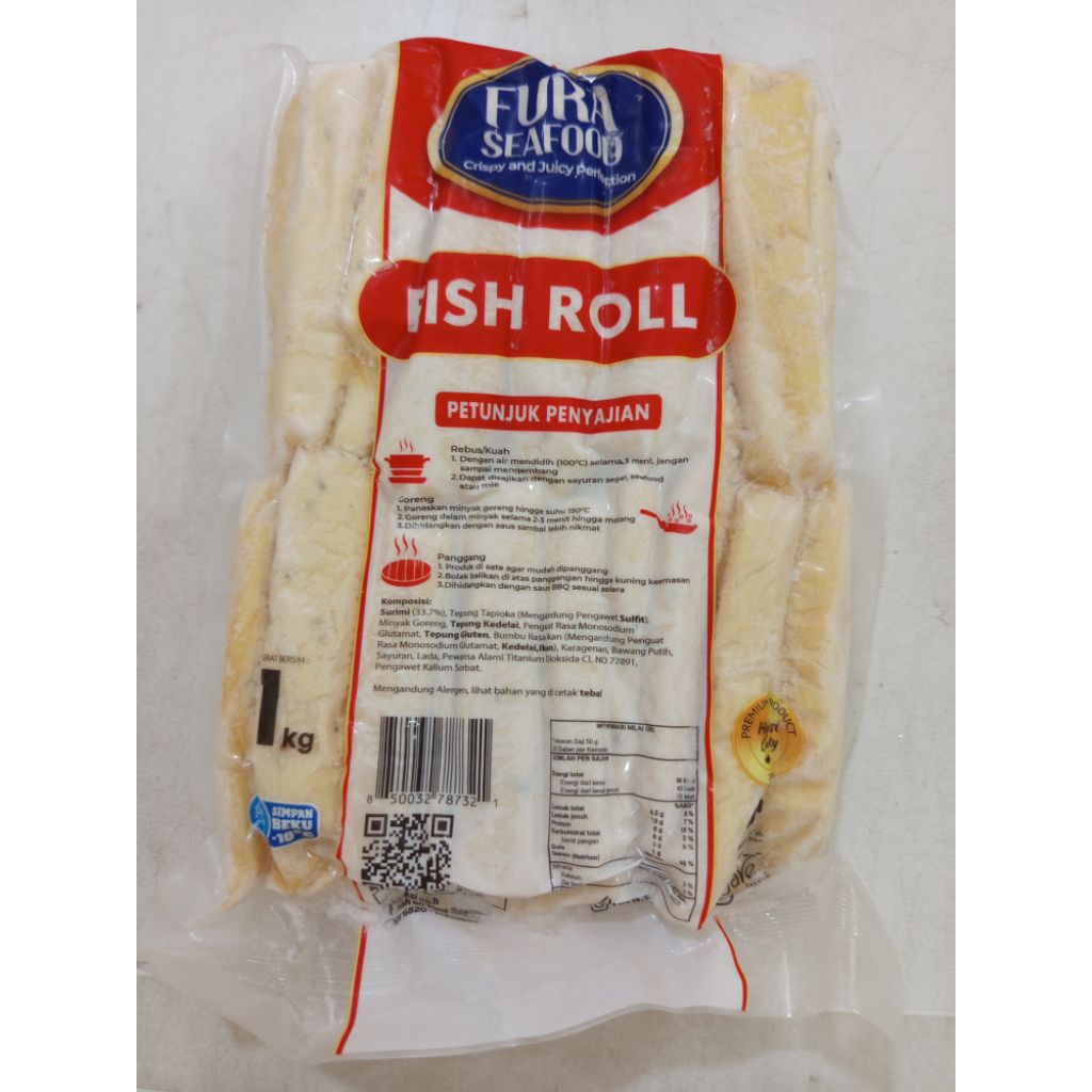

FURA seafood fish roll 1kg