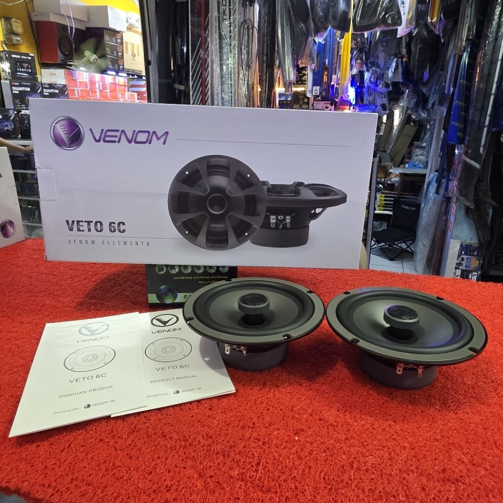 Speaker VENOM VETO 6C VENOM ELLEMENTO Speaker VENOM 6 in
