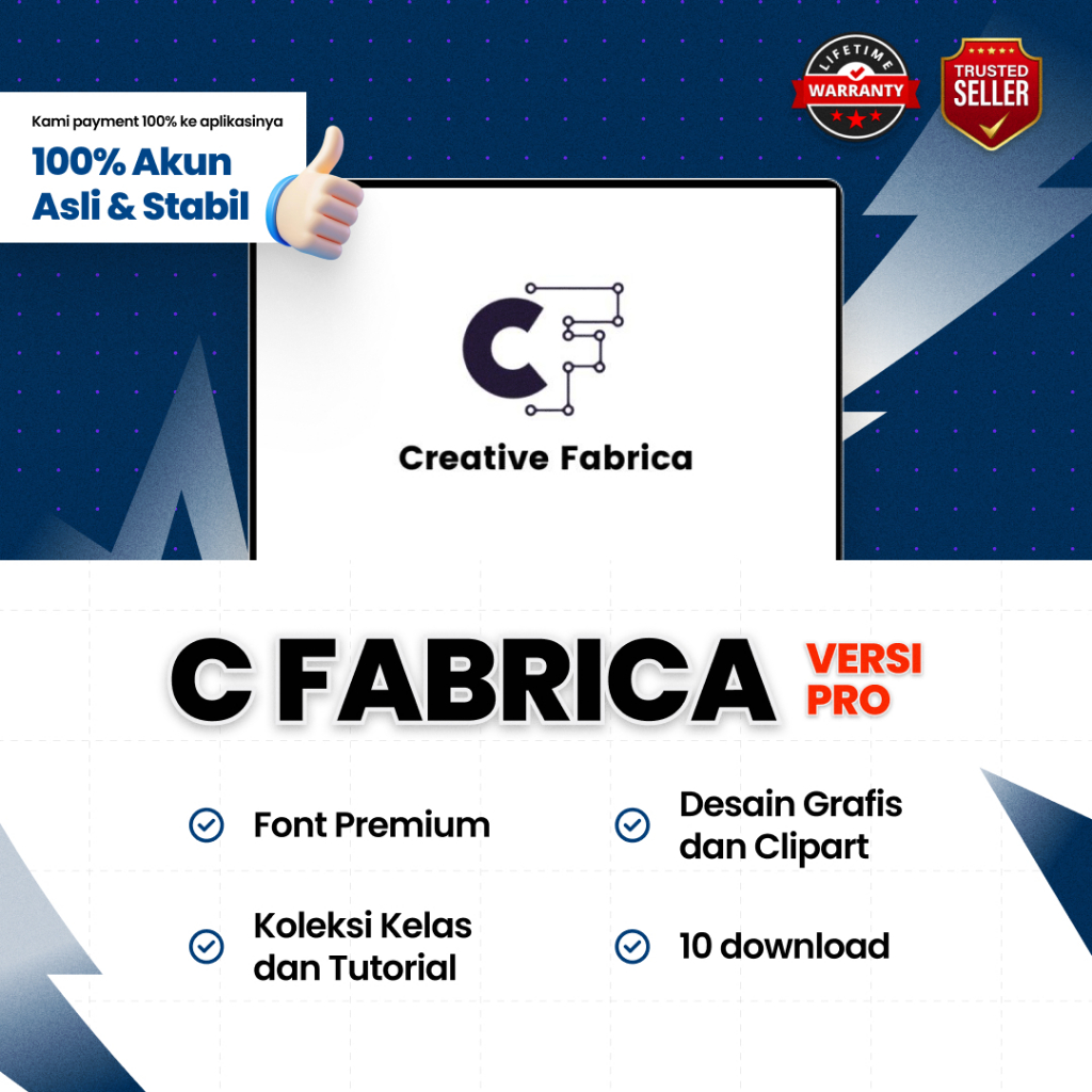 Creative Fabrica Premium | Creatif fabrica Akun | Unlimited Download (Shared)