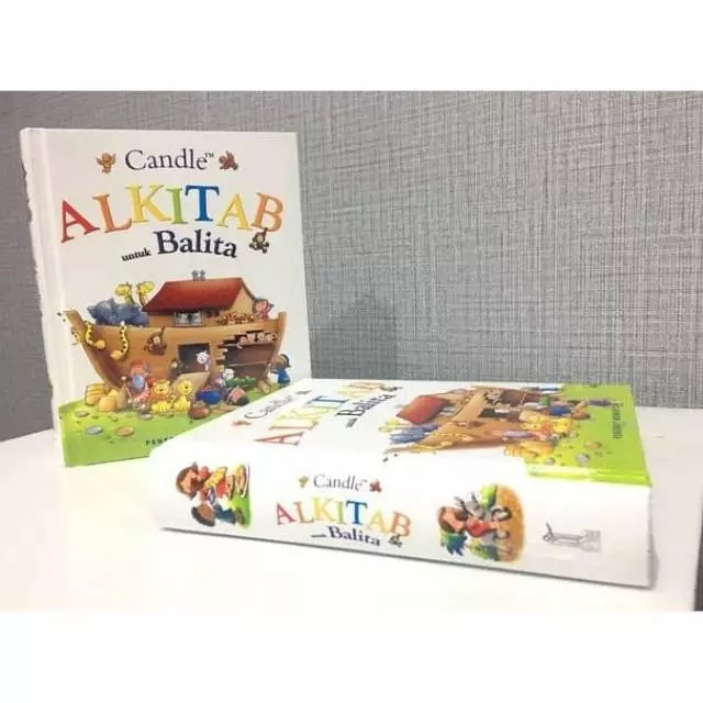 Candle Alkitab untuk Balita / Alkitab Anak / children bible / Bible for kids dwi bahasa kado hadiah 