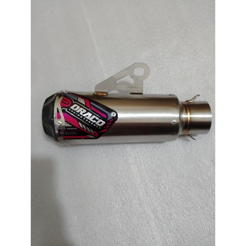 knalpot racing original DRACO bebek trail silincer only