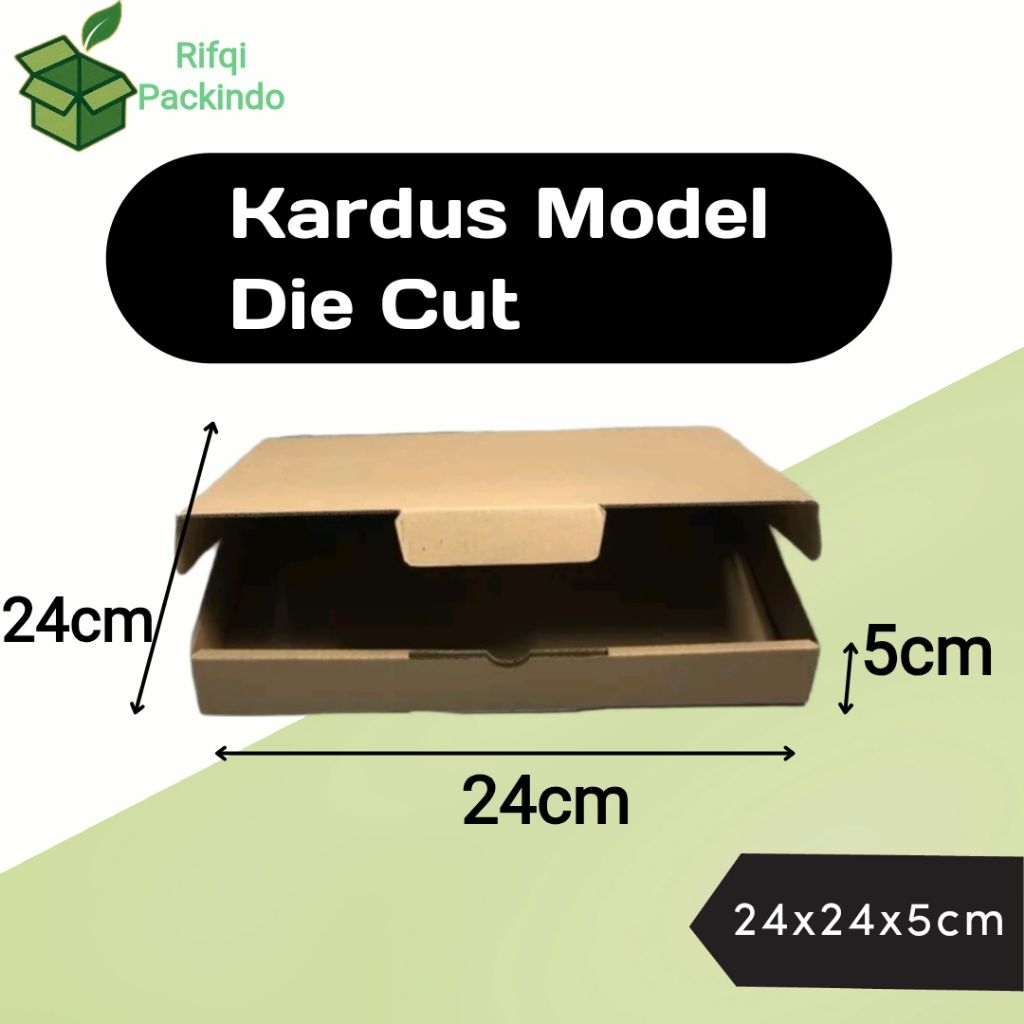 Box Pizza Polos Ukuran 24x24x5cm / Kardus Pizza / Dus Pizza / Box Pizza / Kotak Pizza / Karton