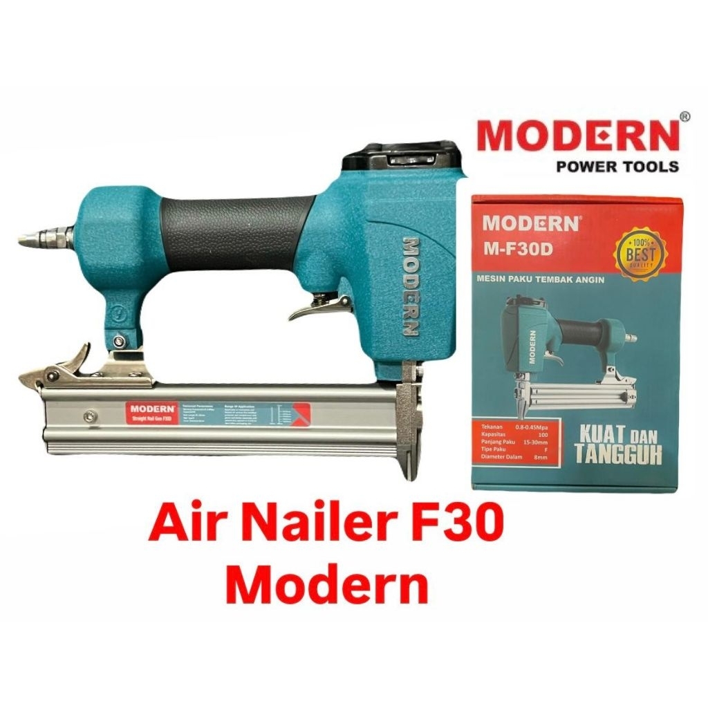 MODERN Air Nailer F30 Mesin Paku Tembak Angin