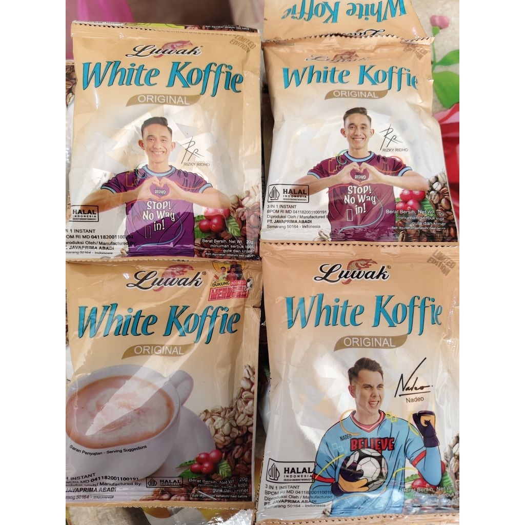 

Luwak White Coffe Original 10×20g