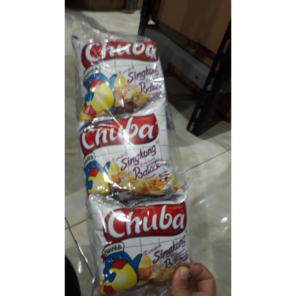 

CHUBA (kripik singkong)isi 20pcs
