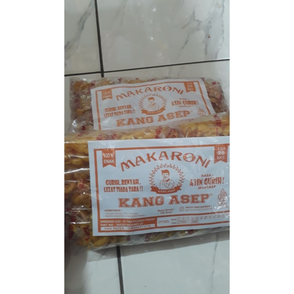 

MAKARONI (kang asep) 100% enak isi 25pcs