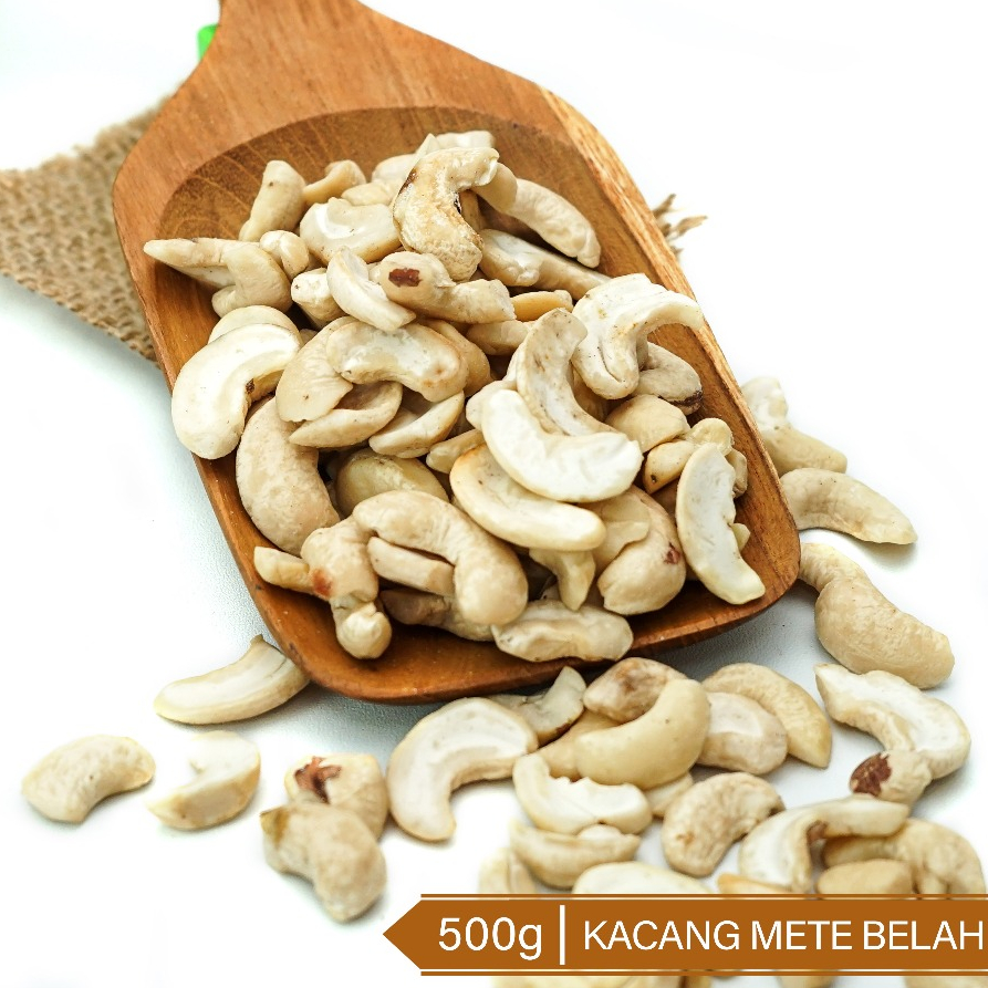 

Kacang Mete Belah 500gr / Kacang Mede Belah 500gr