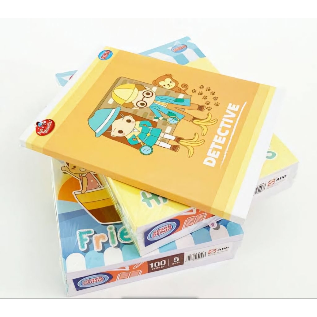 

Buku Tulis Bergaris SiDU Isi 100 Lembar Kwarto Sinar Dunia